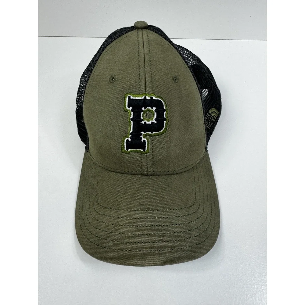 The North Face Keep it Patched Trucker Brown Snapback Hat Adult OSFM Mesh Back